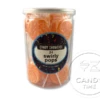 Swirly Lollipops 24pc Tub Orange -AU Candy Sales 2024 swirly pops orange