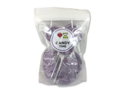 Swirly Lollipops 24pc Bag Purple