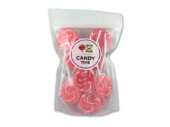 Swirly Lollipops 24pc Bag Red