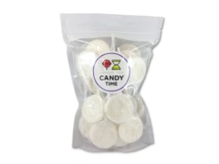 Swirly Lollipops 24pc Bag White