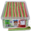 TNT Sour Straps Strawberry & Watermelon 1.4kg Tub -AU Candy Sales 2024 tnt sour straps watermelon tub