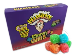 Warheads Sour Cubes Video Box