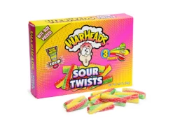 Warheads Sour Twists Video Box