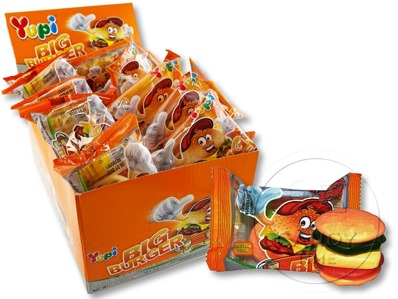 Yupi Big Burger Gummi 3 Yupi Big Burger Gummi