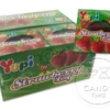 Yupi Strawberry Leaves Box Of 24 -AU Candy Sales 2024 yupi strawberry leaf