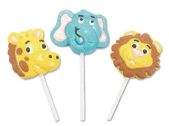Zoo Animal Lollipops Box Of 12